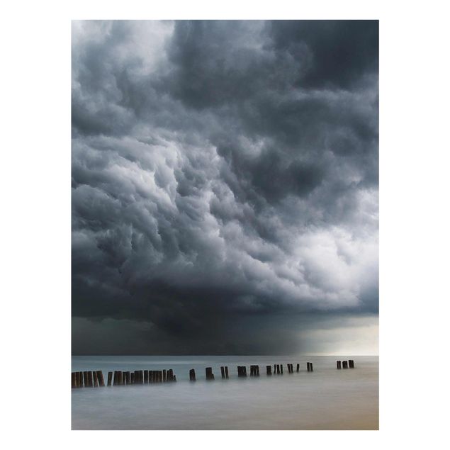 Bilder für die Wand Sturmwolken über der Ostsee