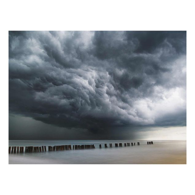 Bilder für die Wand Sturmwolken über der Ostsee