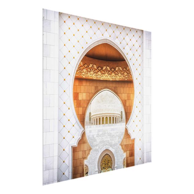 Wandbilder Tor der Moschee