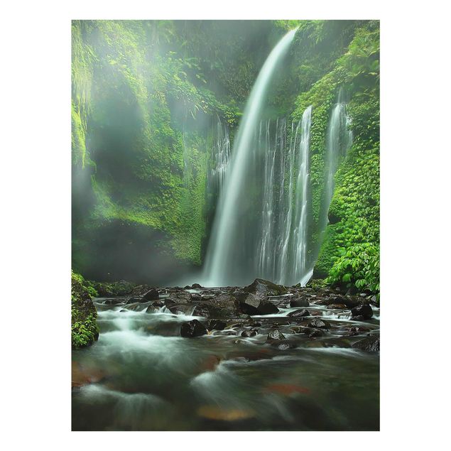 Wandbilder Tropischer Wasserfall