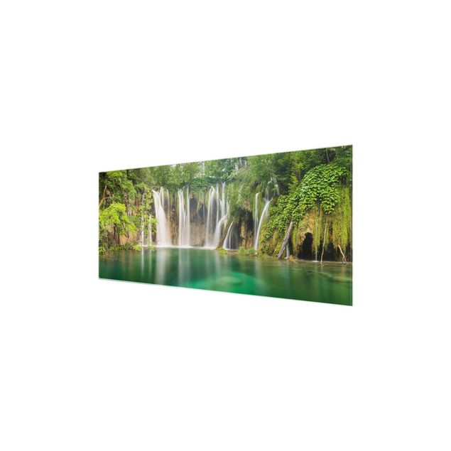 Bilder für die Wand Wasserfall Plitvicer Seen