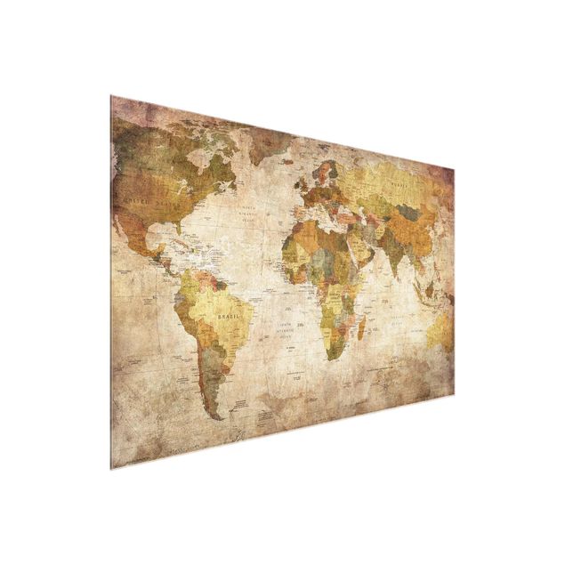 Schöne Wandbilder Weltkarte