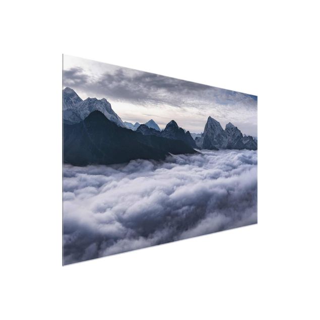 Wandbilder Wolkenmeer im Himalaya