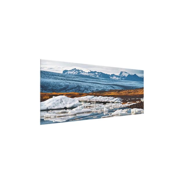 Bilder für die Wand Gletscherlagune
