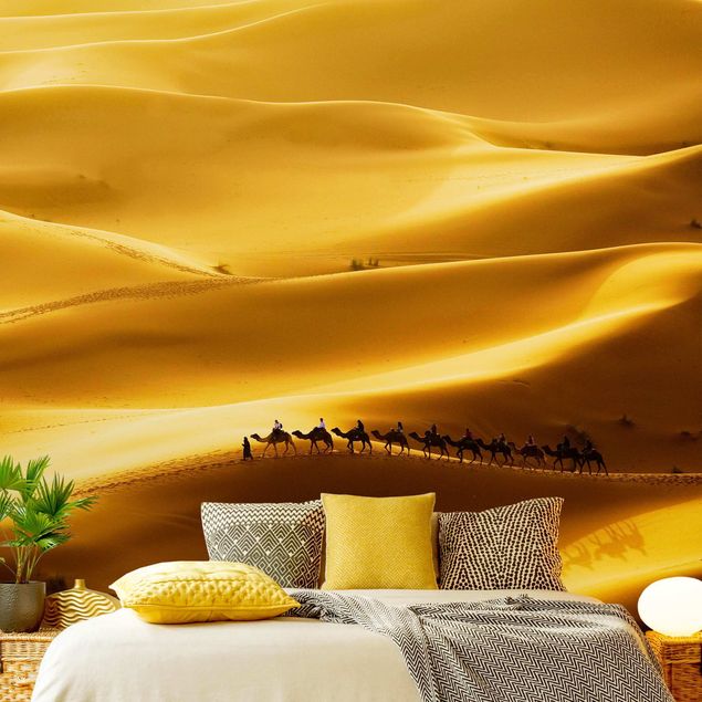 Tapeten modern Golden Dunes