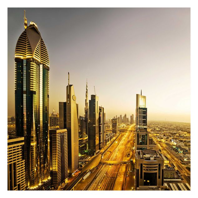 Schöne Fototapete Goldenes Dubai