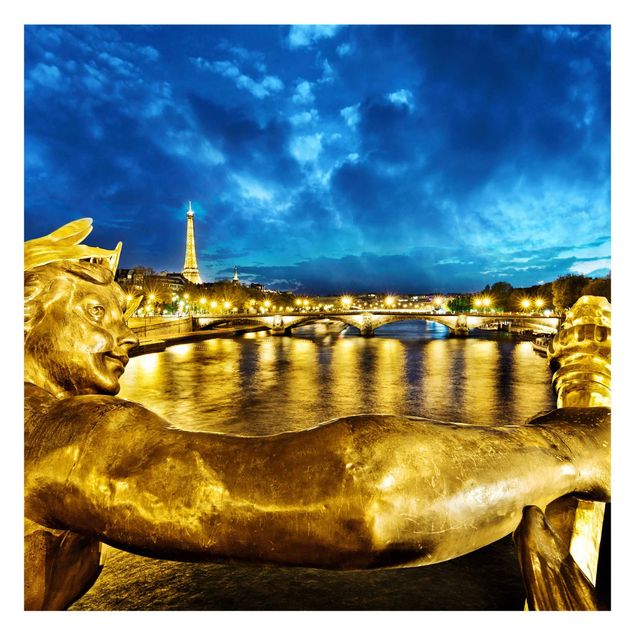 Fototapete Goldenes Paris
