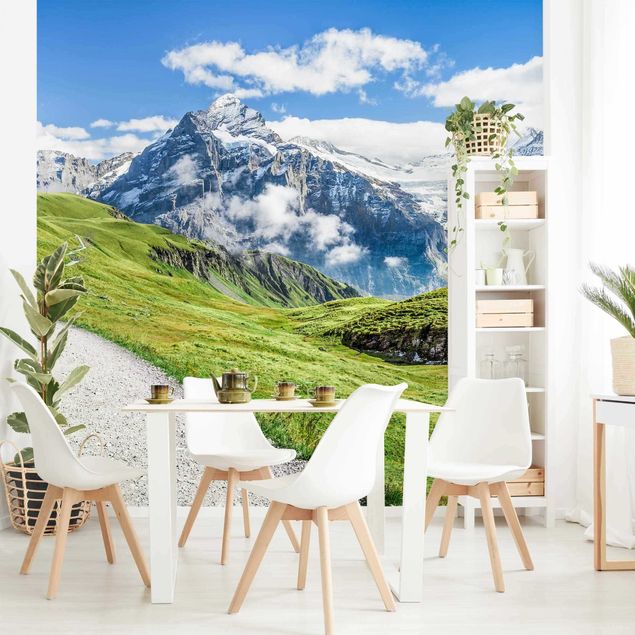 Moderne Tapeten Grindelwald Panorama