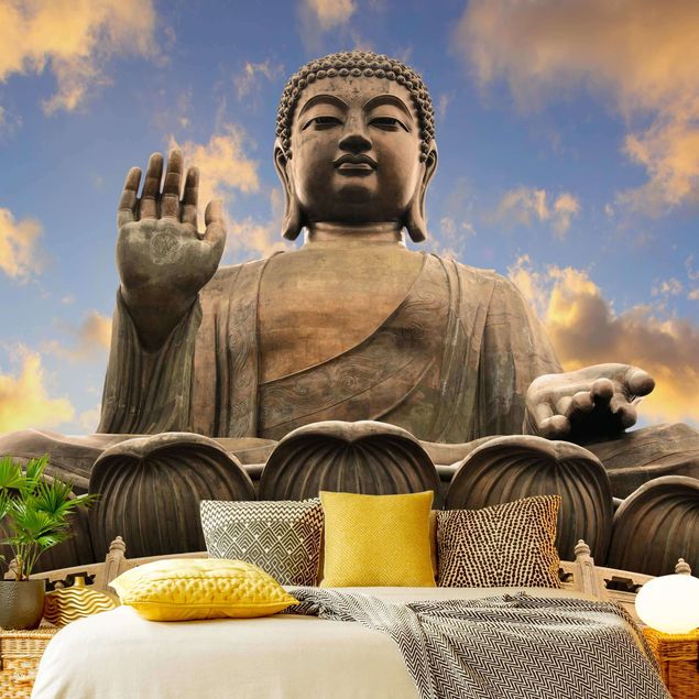Wandtapete Design Großer Buddha