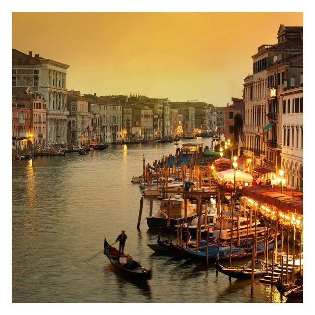 Fototapete - Großer Kanal von Venedig