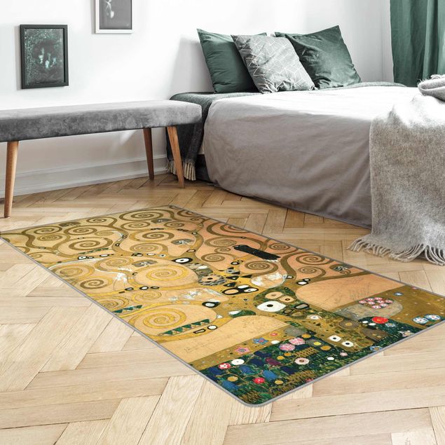 Goldener Teppich Gustav Klimt - Der Lebensbaum