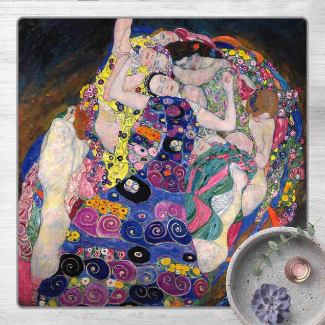 Bilder Jugendstil Gustav Klimt - Die Jungfrau