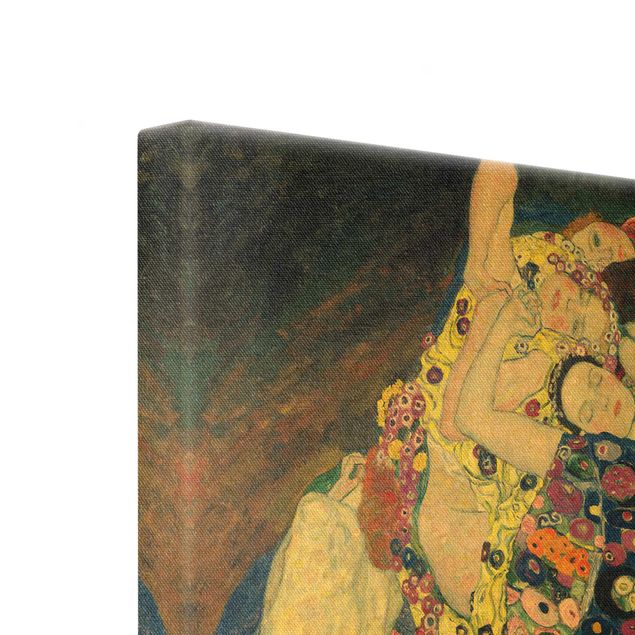 Schöne Leinwandbilder Gustav Klimt - Die Jungfrau