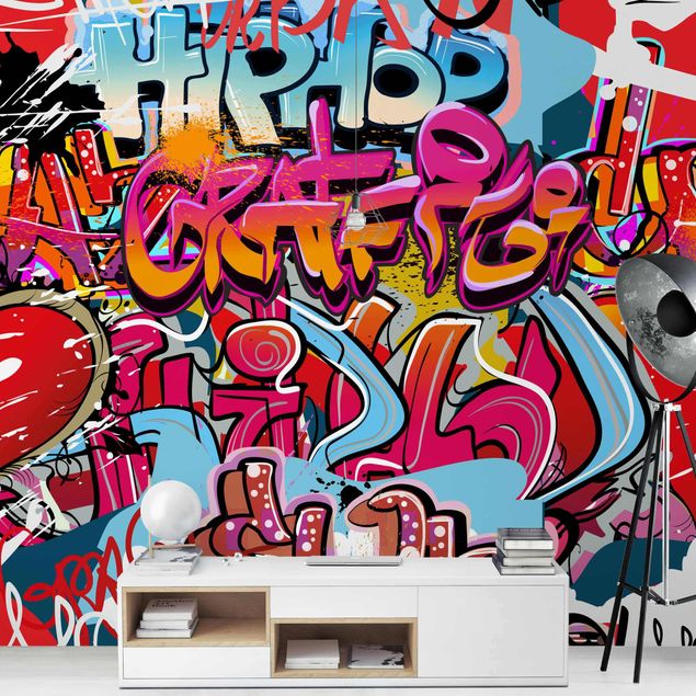 Fototapete modern HipHop Graffiti