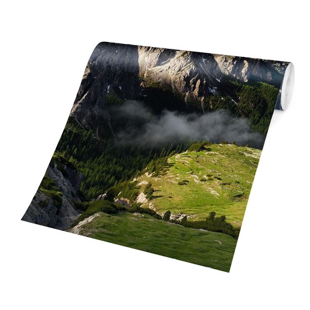 Wandtapete Design Italienische Alpen