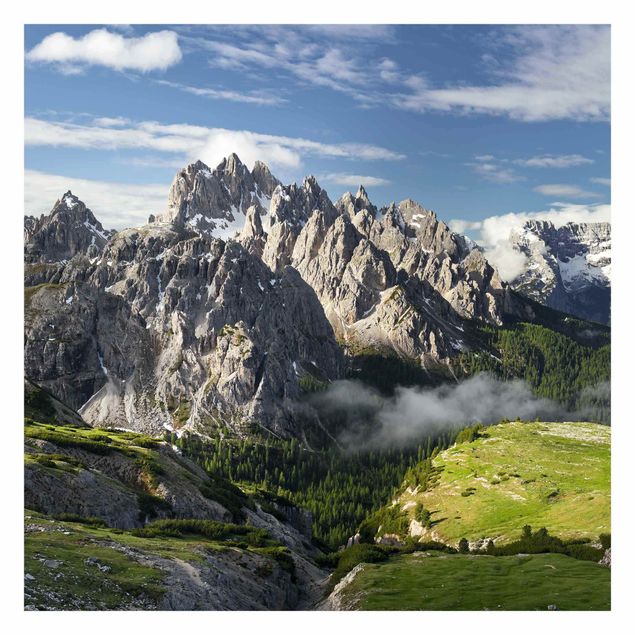 Schöne Fototapete Italienische Alpen