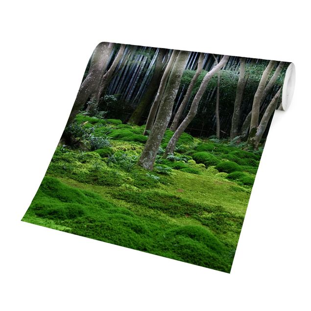 Wandtapete Design Japanischer Wald