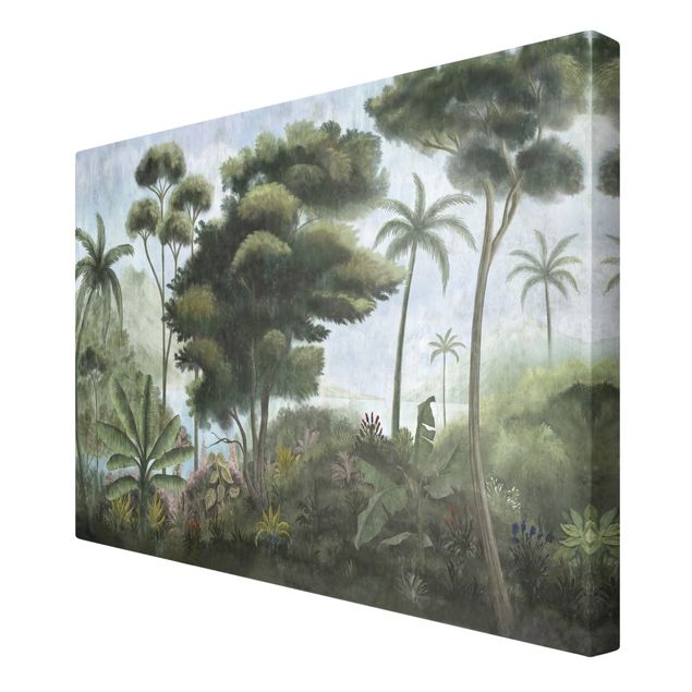 Leinwandbilder Wohnzimmer modern Karibischer Dschungel