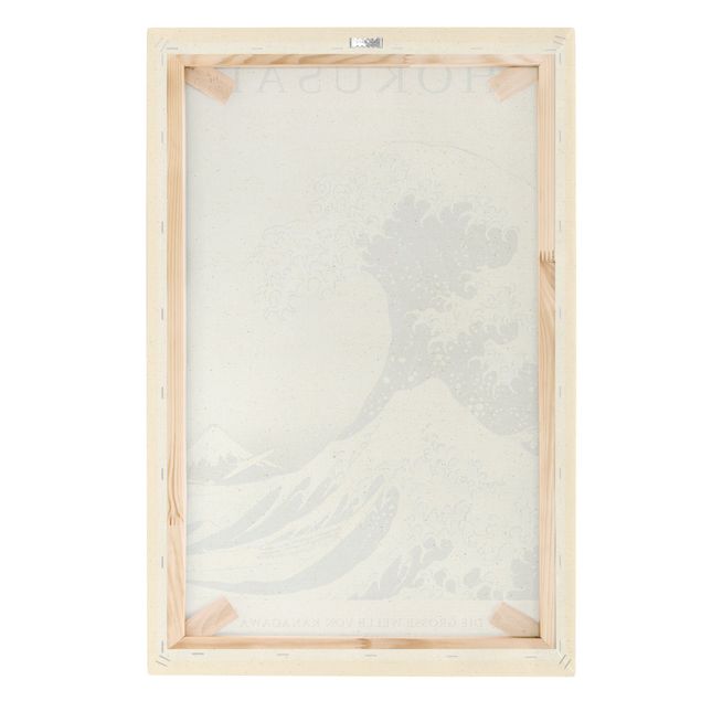 Wandbilder Kunstdruck Katsushika Hokusai - Die grosse Welle von Kanagawa - Museumsedition