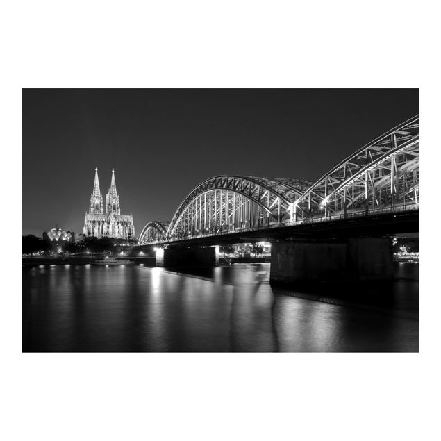Fototapete - Köln bei Nacht II