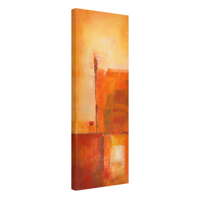 Wandbilder abstrakt Abstrakt Orange Braun