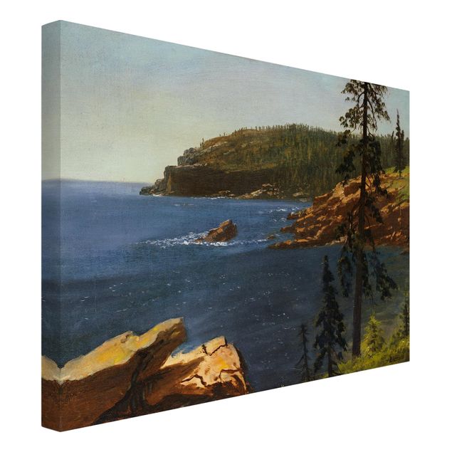 Leinwandbilder Landschaft Albert Bierstadt - California Coast