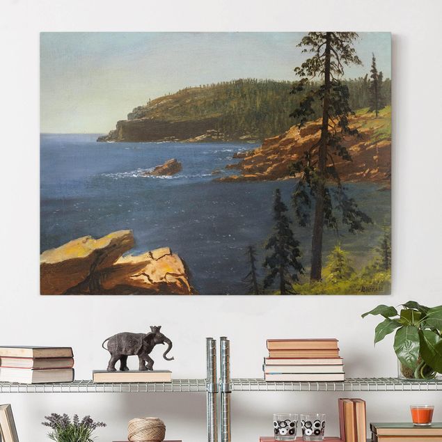 Leinwand Bilder XXL Albert Bierstadt - California Coast