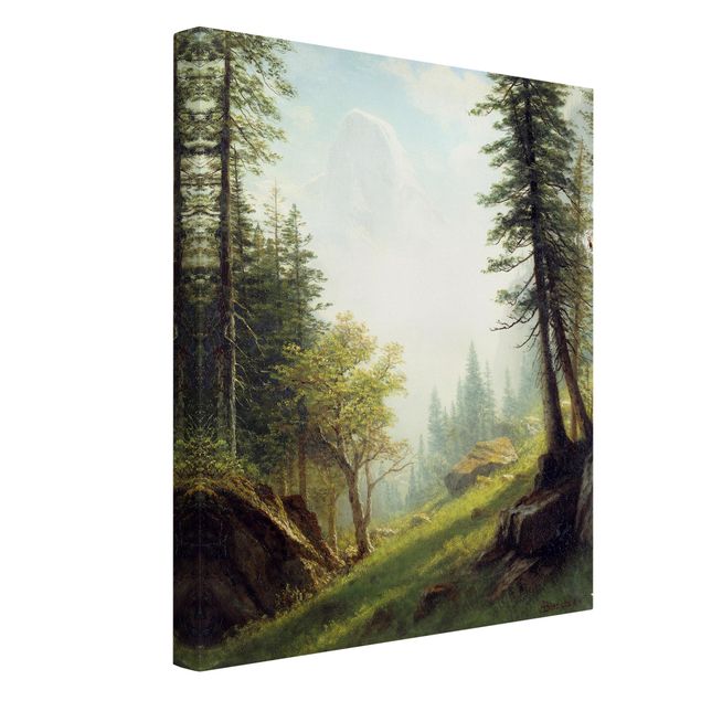 Wandbilder Natur Albert Bierstadt - In den Berner Alpen