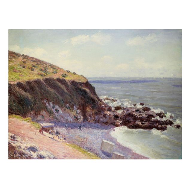 Kunstdrucke auf Leinwand Alfred Sisley - Lady's Cove - Langland Bay