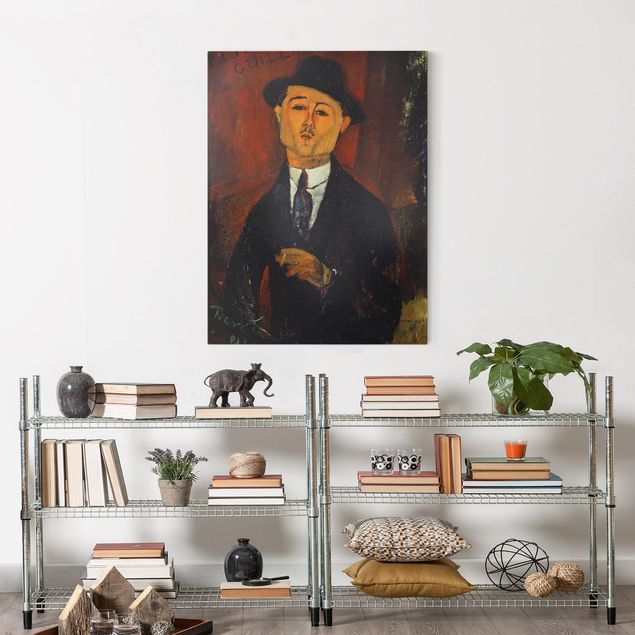 Kunstdrucke auf Leinwand Amedeo Modigliani - Bildnis Paul Guillaume