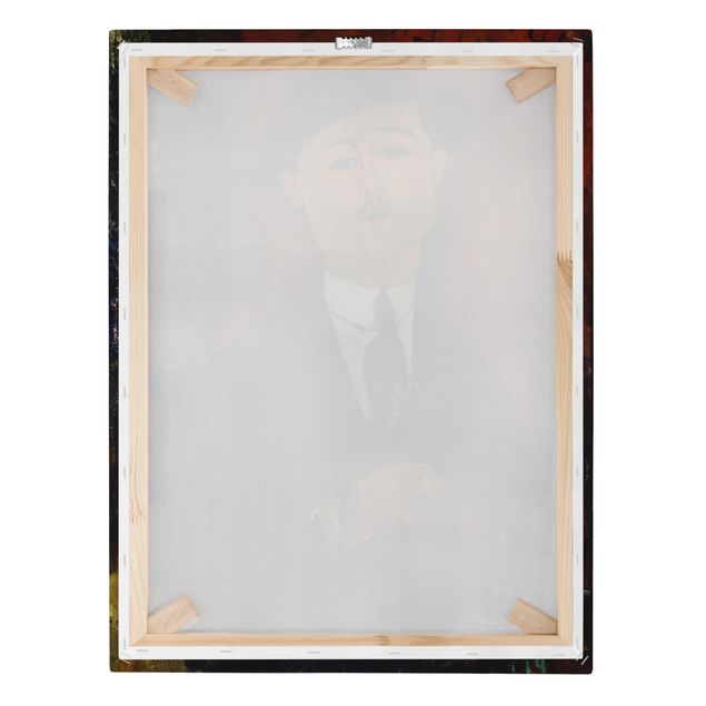 Leinwandbilder Amedeo Modigliani - Bildnis Paul Guillaume