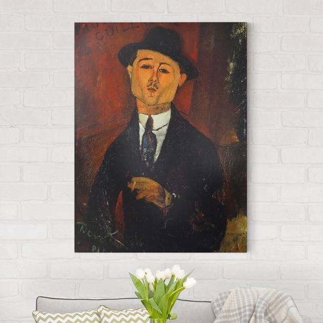 Wandbilder XXL Amedeo Modigliani - Bildnis Paul Guillaume