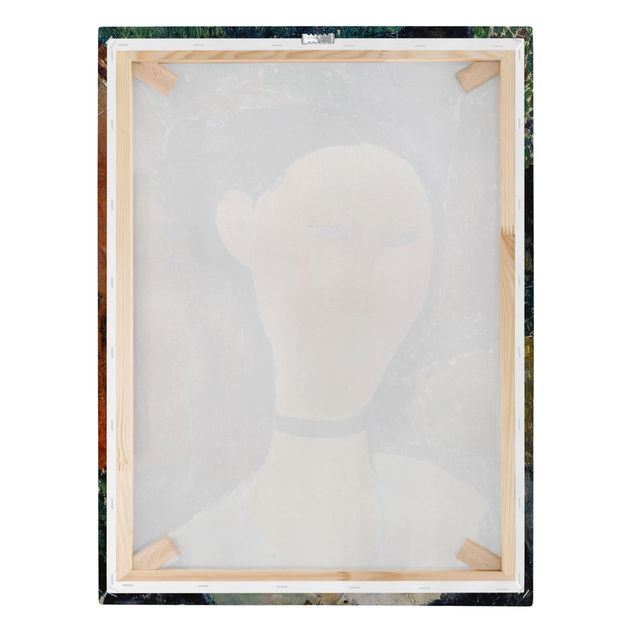 Bilder auf Leinwand Amedeo Modigliani - Junge Frau