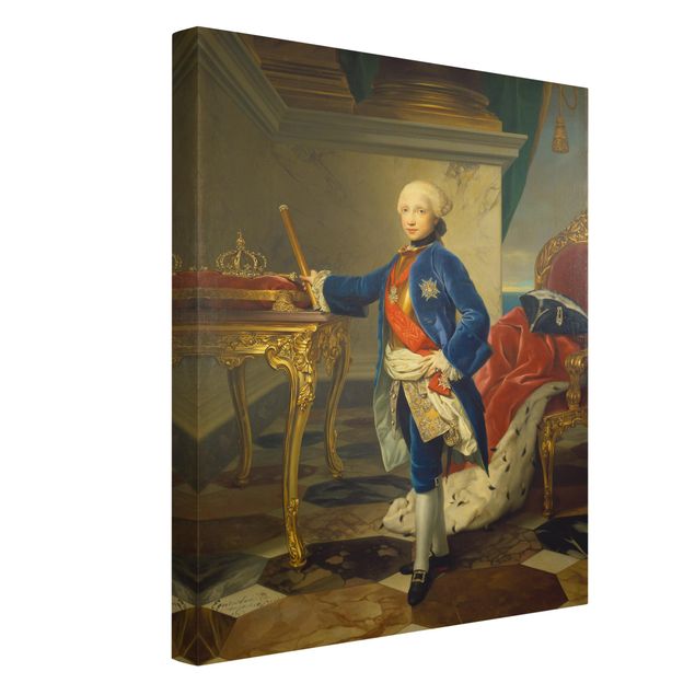 Kunstdrucke auf Leinwand Anton Raphael Mengs - Ferdinand IV