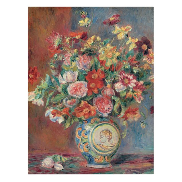 Wandbilder Stillleben Auguste Renoir - Blumenvase