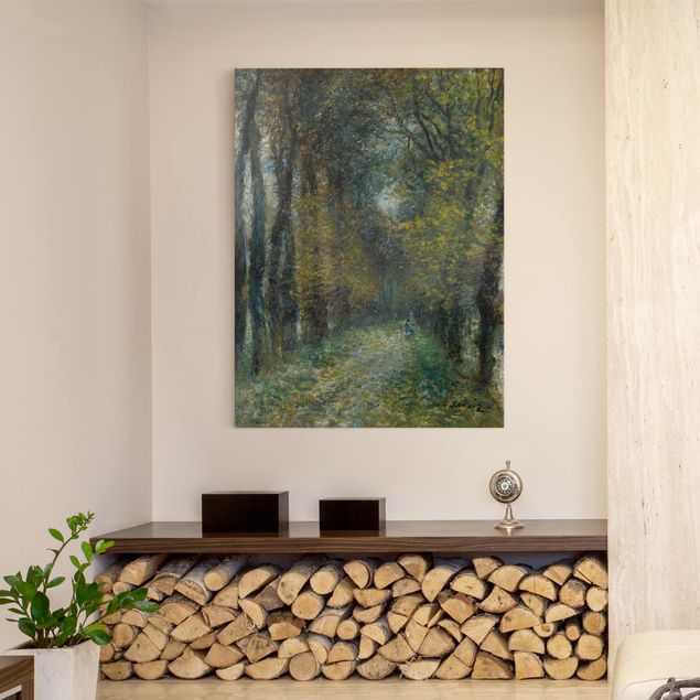 Wandbilder Natur Auguste Renoir - Die Allee
