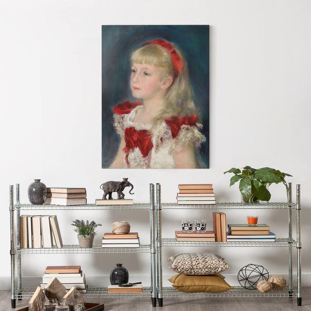 Leinwandbild Kunstdruck Auguste Renoir - Mademoiselle Grimprel