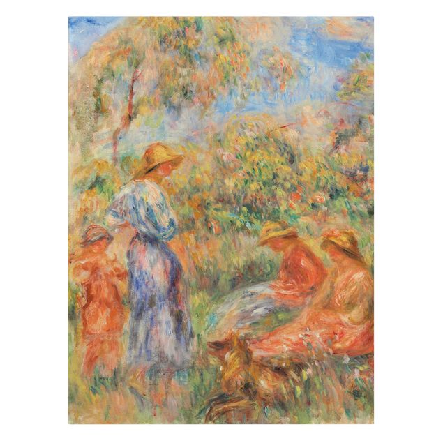 Bilder von Renoir Auguste Renoir - Landschaft mit Frauen und Kind