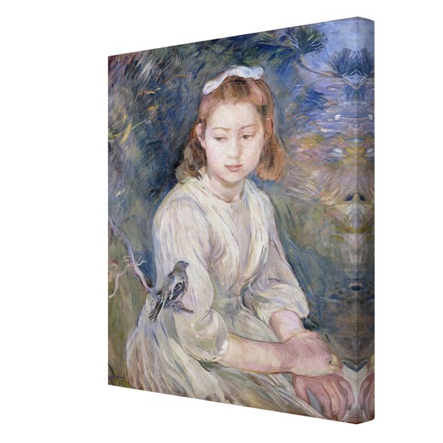 Leinwandbilder Berthe Morisot - Junges Mädchen