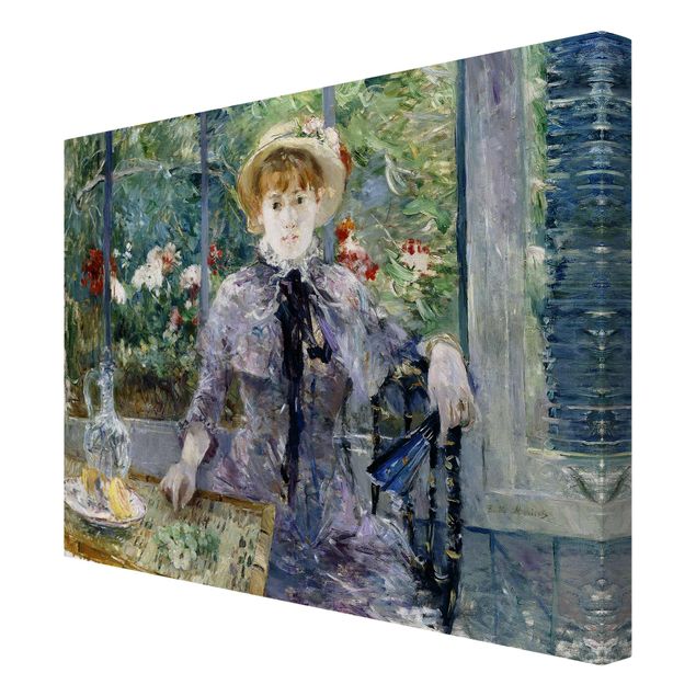 Bilder auf Leinwand Berthe Morisot - Nach dem Mittagessen