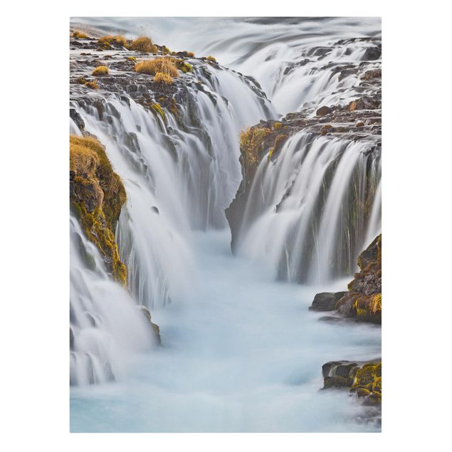 Wandbilder Brúarfoss Wasserfall in Island