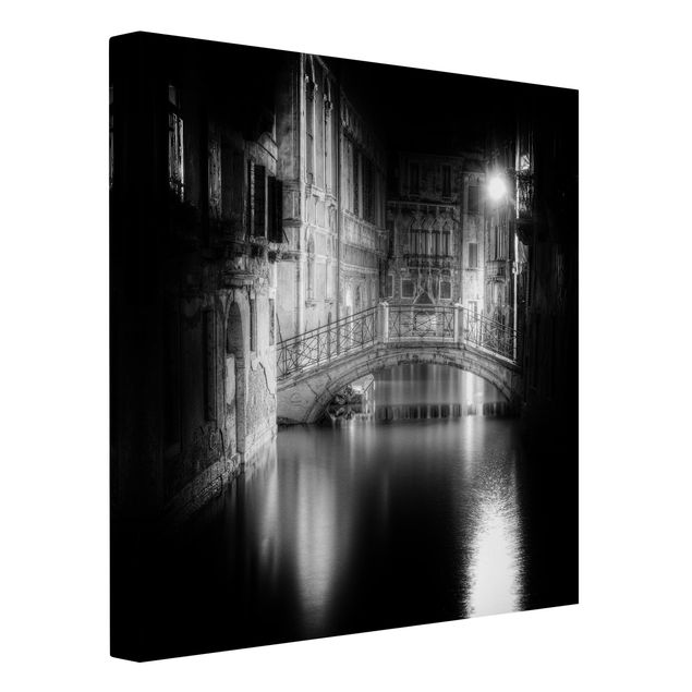 Leinwandbilder Skyline Brücke Venedig