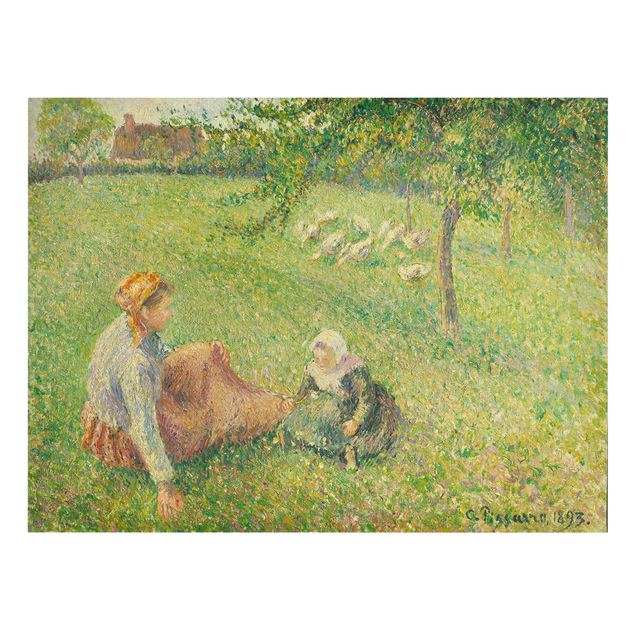 Post Impressionismus Bilder Camille Pissarro - Gänsehirtin