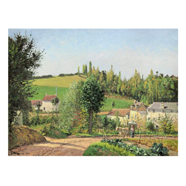 Post Impressionismus Bilder Camille Pissarro - Kleines Dorf