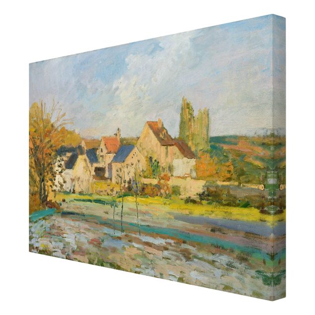 Leinwandbild Camille Pissarro Camille Pissarro - Landschaft bei Pontoise
