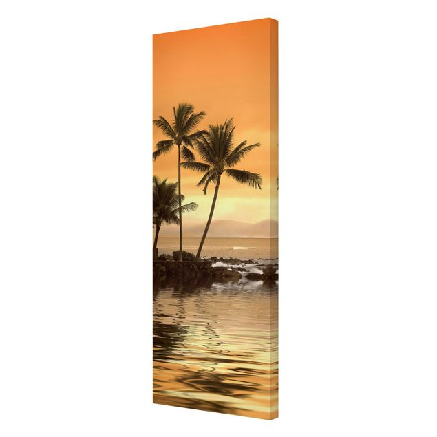 Wandbilder Natur Caribbean Sunset I