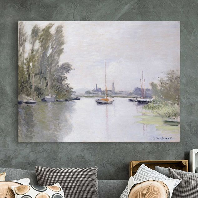 Bild auf Leinwand Claude Monet Claude Monet - Argenteuil