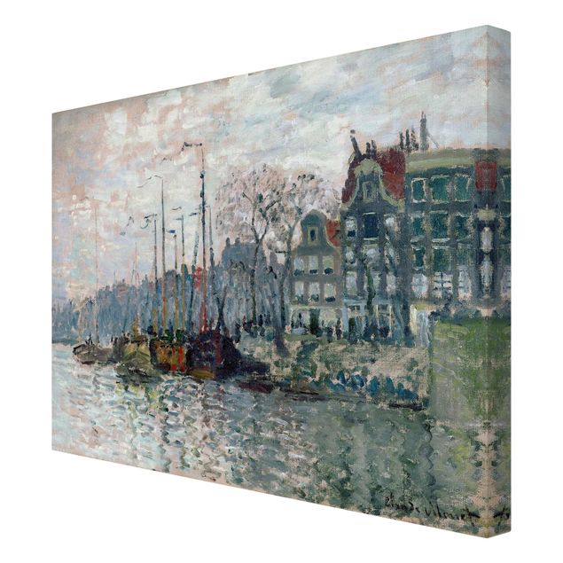 Bilder von Monet Claude Monet - Kromme Waal Amsterdam