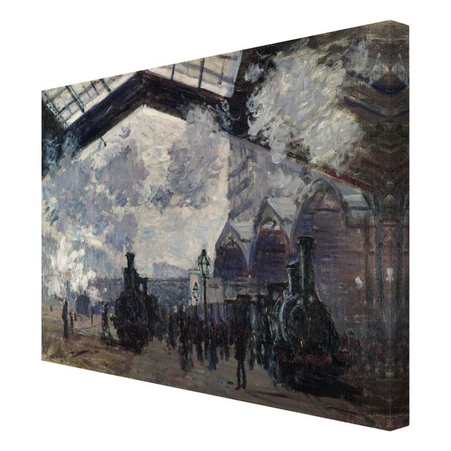 Leinwandbilder Wohnzimmer modern Claude Monet - Gare Saint Lazare