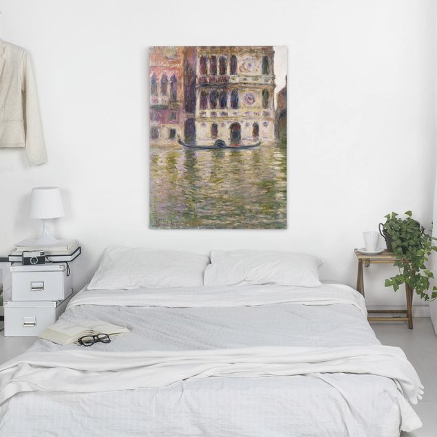 Leinwandbild Kunstdruck Claude Monet - Palazzo Dario
